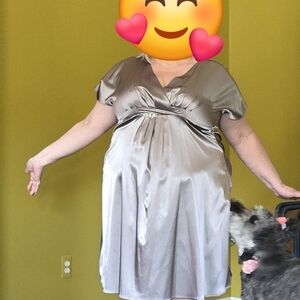 Silver dress kiyonna